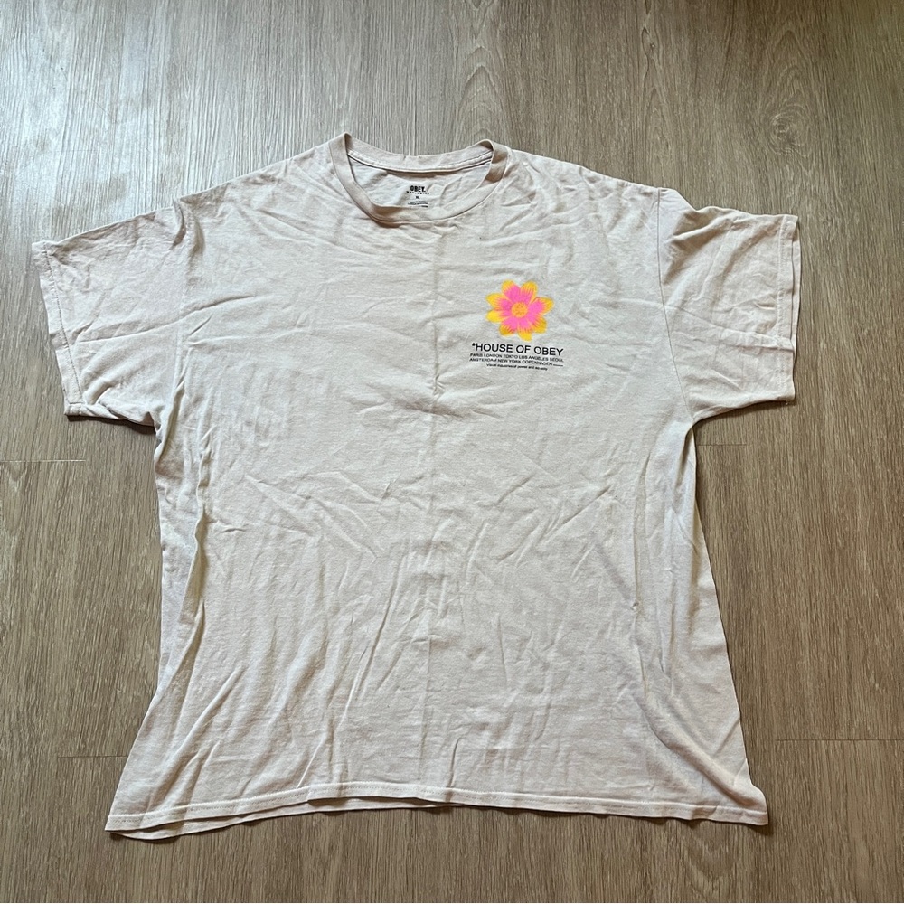Obey graphic T shirt